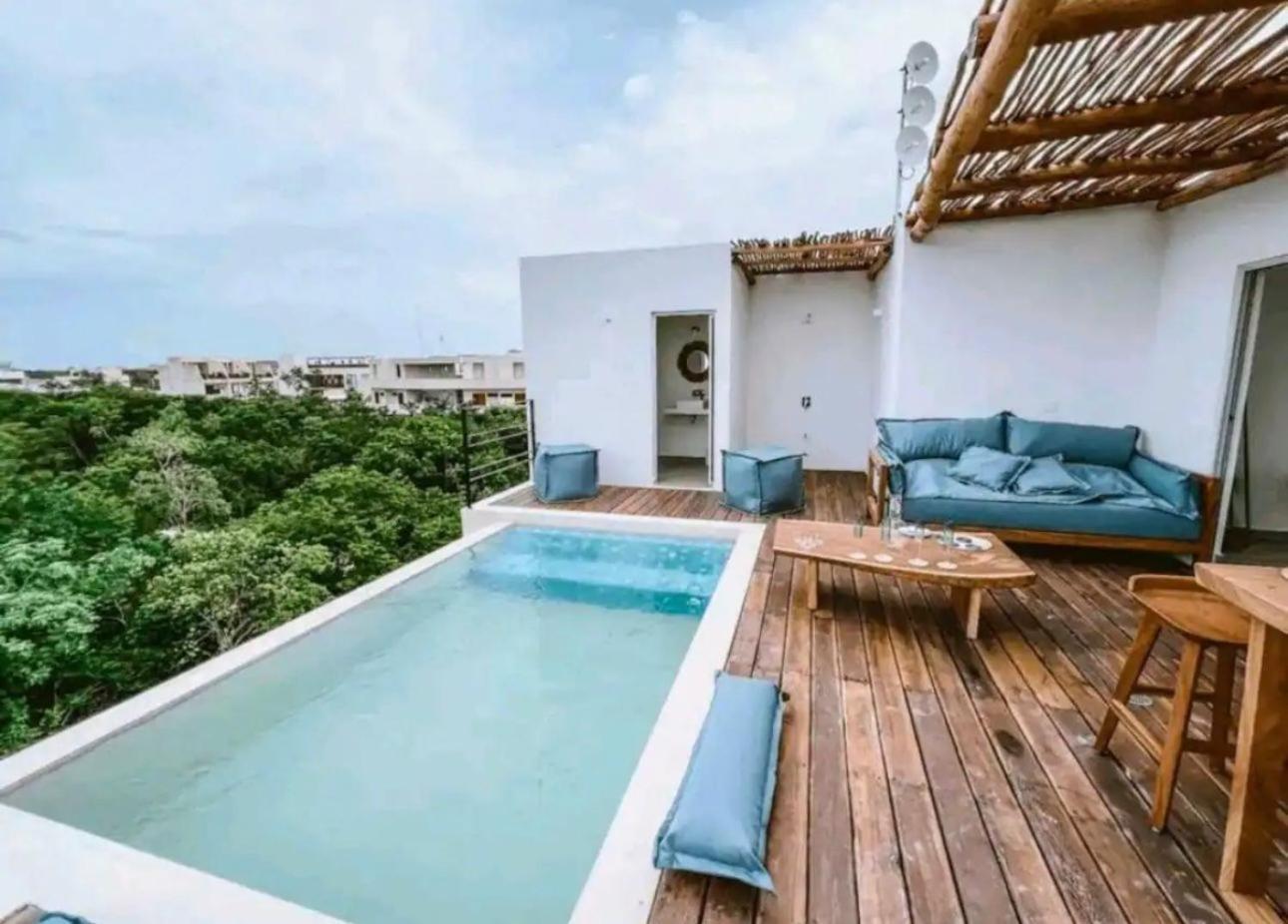 Rosa Azul Tulum Aparthotel Екстериор снимка
